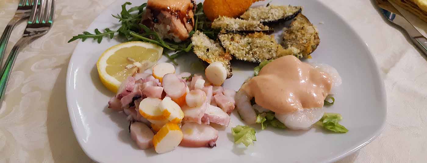 ...a disposizione a pranzo...